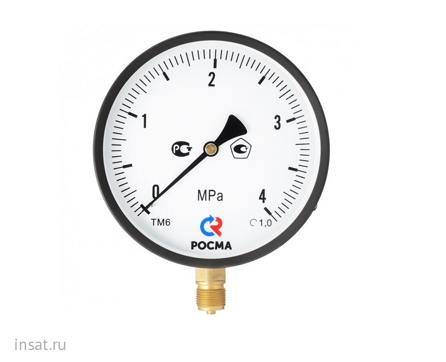 Манометр ТМ5 (ТМ-510) кл.т. 1,0 РОСМА - цена, описание, характеристики ...